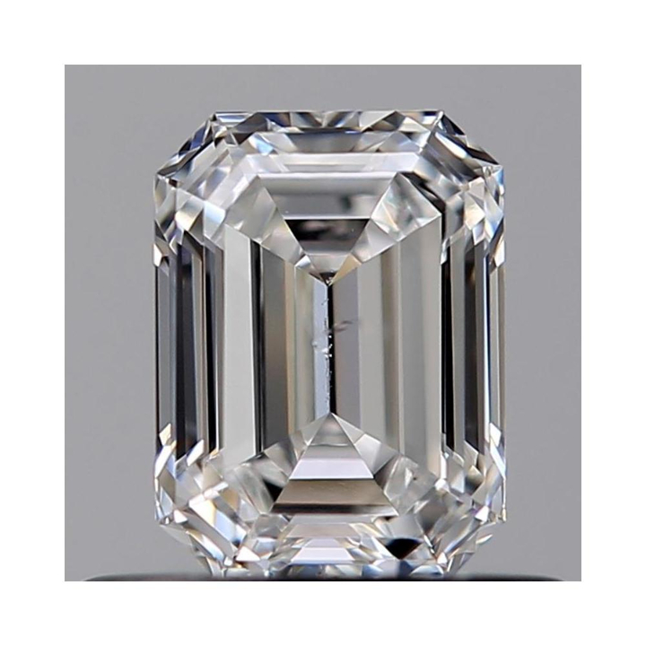 0.51 Carat Emerald Loose Diamond, D, SI1, Ideal, GIA Certified