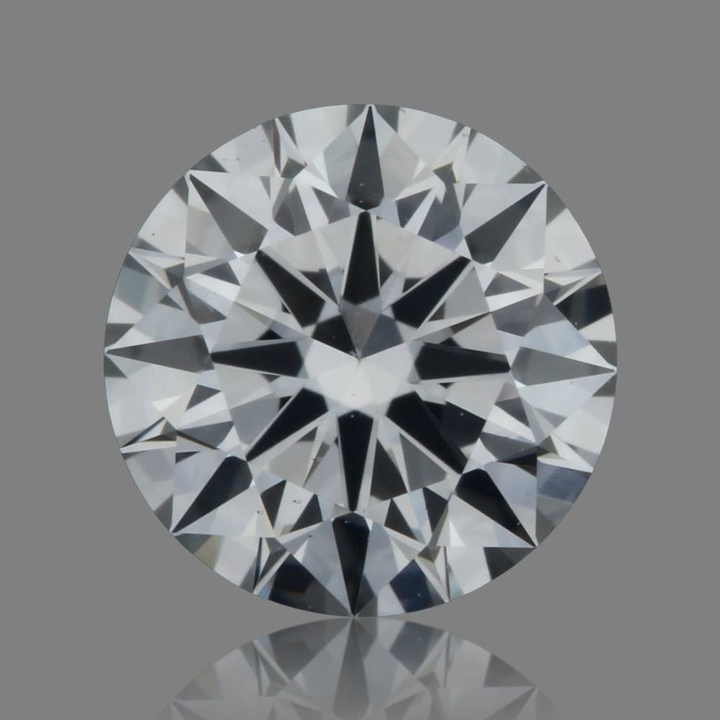 0.41 Carat Round Loose Diamond, F, VS2, Super Ideal, GIA Certified