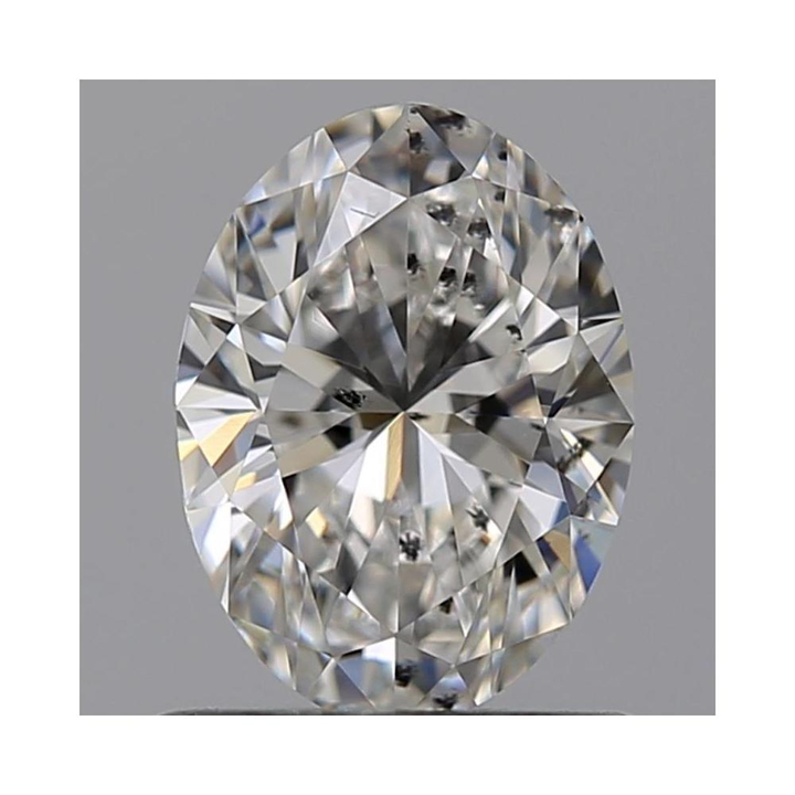 0.76 Carat Oval Loose Diamond, G, SI2, Ideal, GIA Certified | Thumbnail