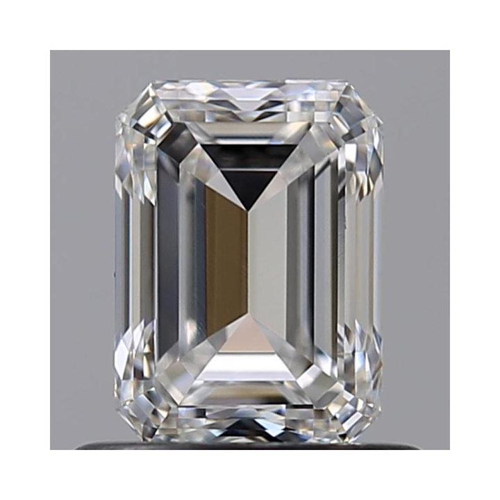 0.80 Carat Emerald Loose Diamond, E, VVS1, Excellent, GIA Certified | Thumbnail