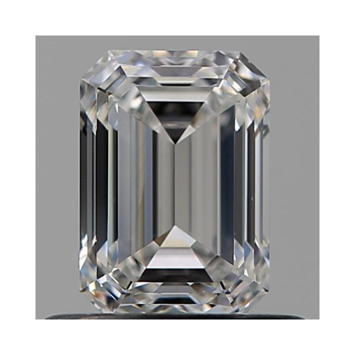 0.62 Carat Emerald Loose Diamond, E, VVS1, Ideal, GIA Certified | Thumbnail