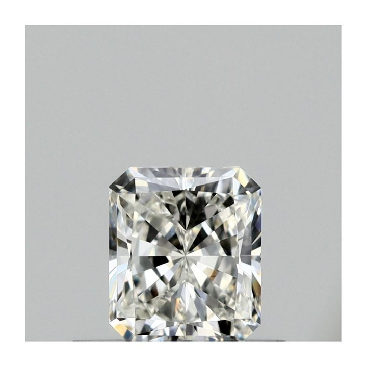 0.38 Carat Radiant Loose Diamond, H, VVS1, Ideal, GIA Certified