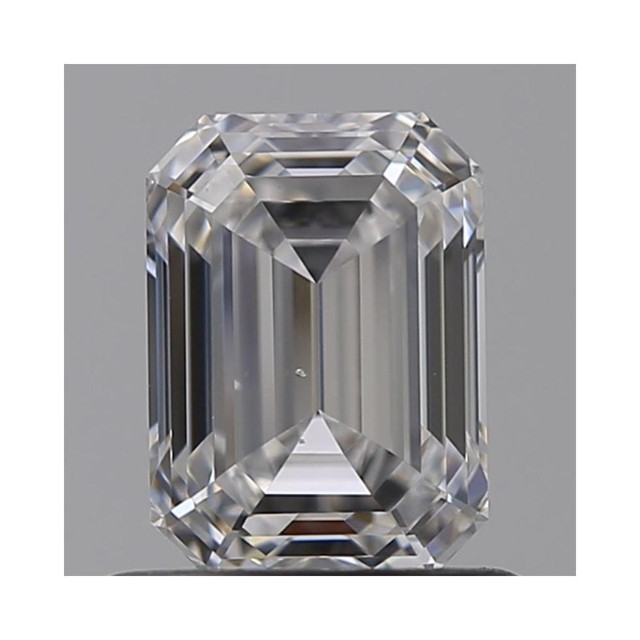 0.82 Carat Emerald Loose Diamond, D, VS2, Ideal, GIA Certified