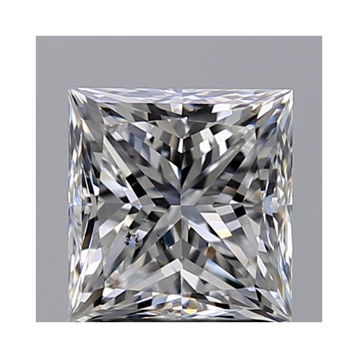 1.50 Carat Princess Loose Diamond, E, SI1, Excellent, GIA Certified | Thumbnail