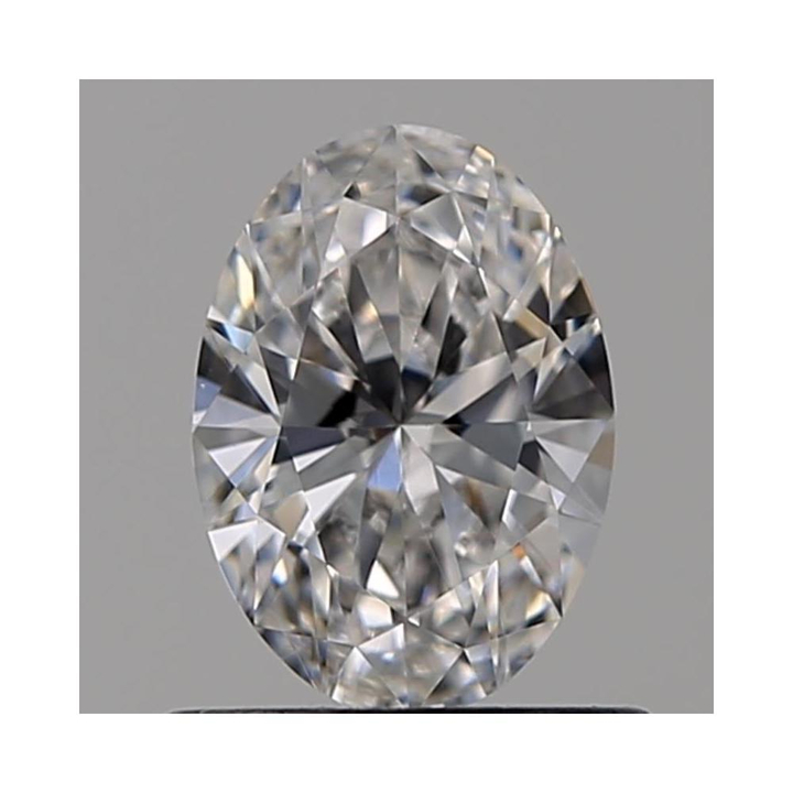 0.54 Carat Oval Loose Diamond, D, VVS2, Ideal, GIA Certified | Thumbnail
