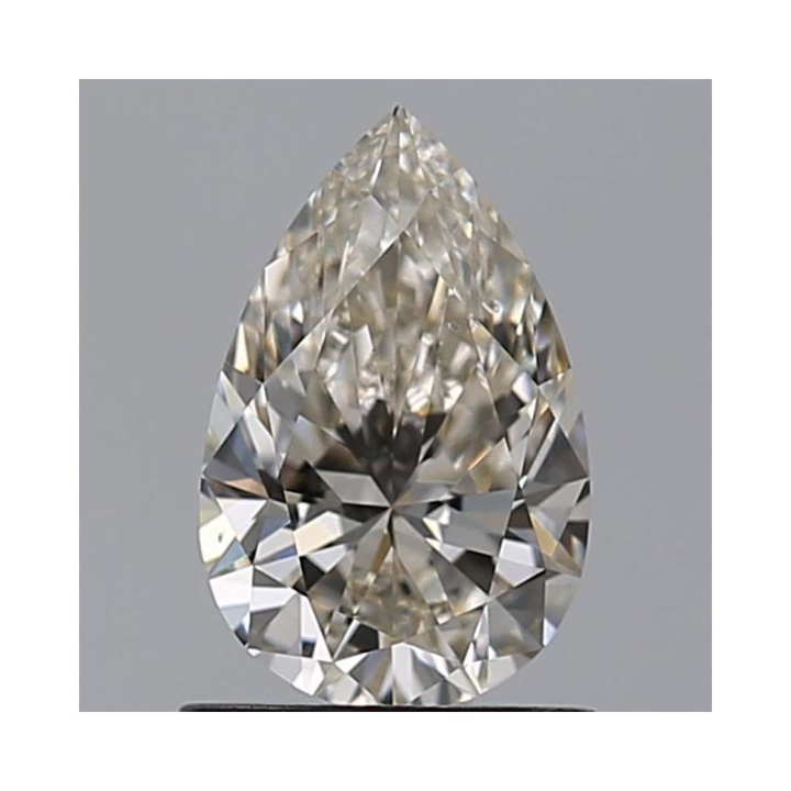 1.00 Carat Pear Loose Diamond, K, VS2, Ideal, GIA Certified