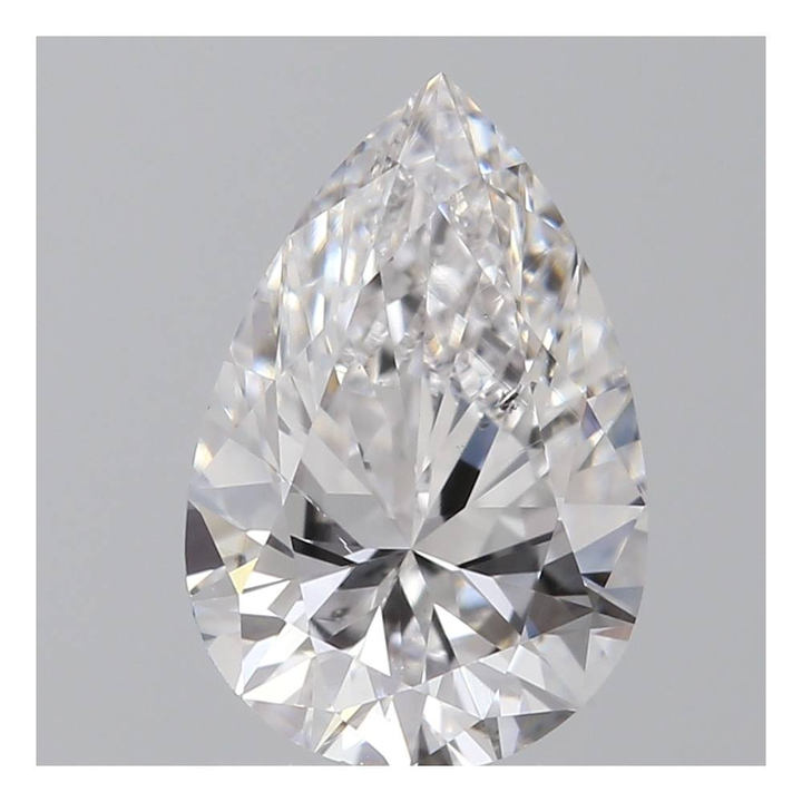 0.90 Carat Pear Loose Diamond, D, SI1, Super Ideal, GIA Certified | Thumbnail
