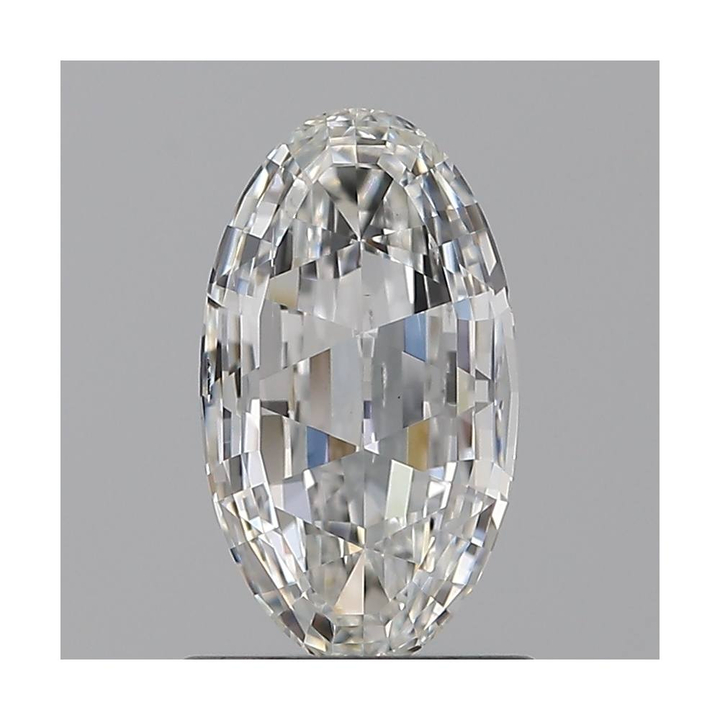 0.90 Carat Oval Loose Diamond, F, SI1, Excellent, GIA Certified