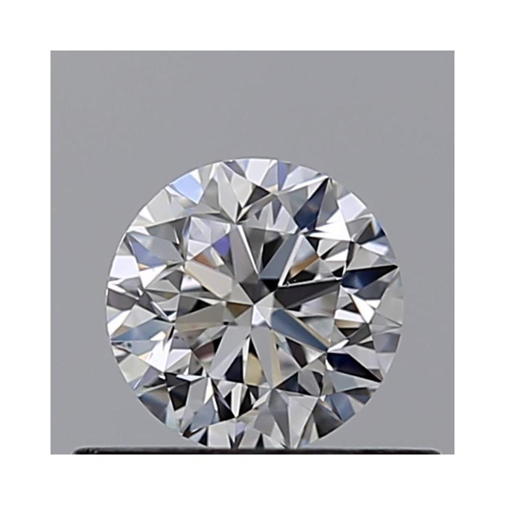 0.45 Carat Round Loose Diamond, D, VS2, Very Good, GIA Certified
