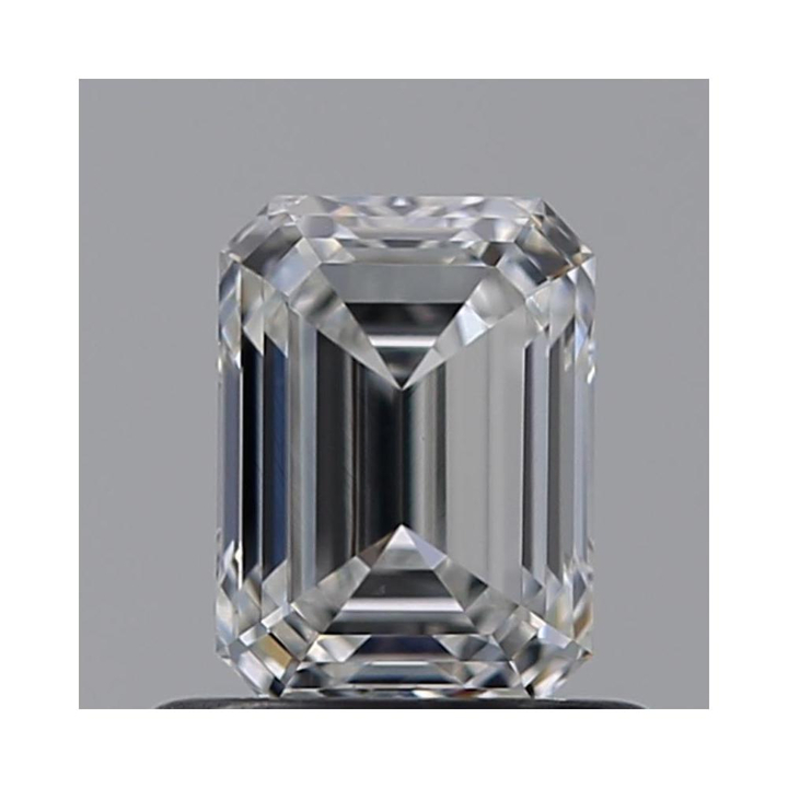 0.70 Carat Emerald Loose Diamond, F, SI1, Ideal, GIA Certified | Thumbnail