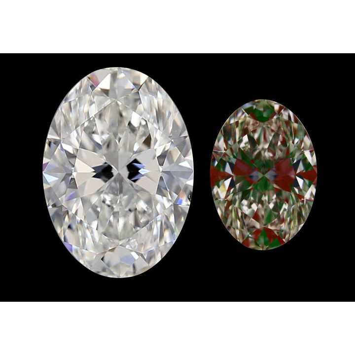 0.90 Carat Oval Loose Diamond, H, VVS2, Super Ideal, GIA Certified | Thumbnail