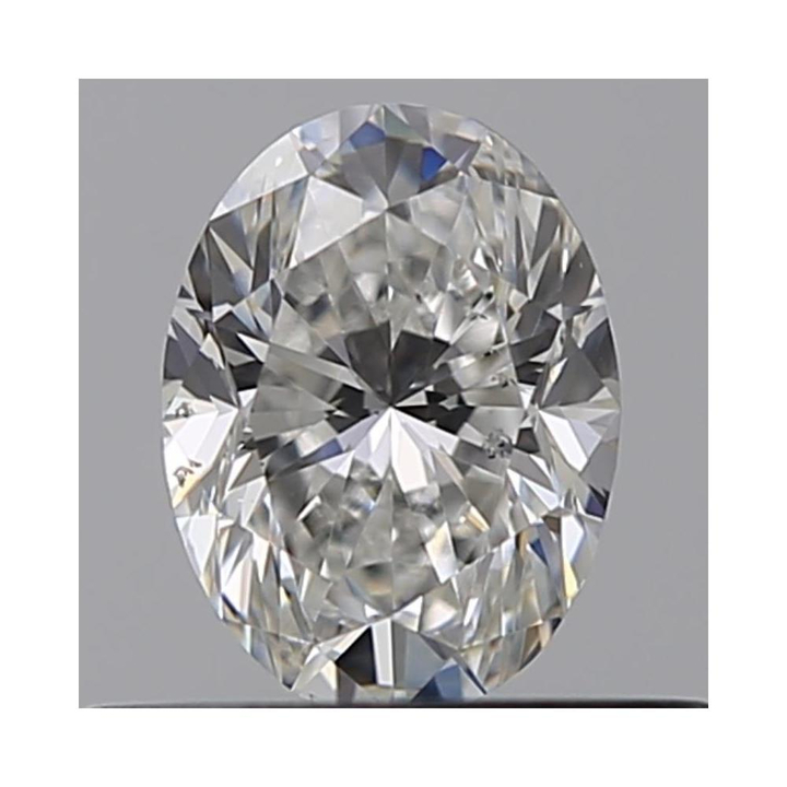 0.50 Carat Oval Loose Diamond, F, SI1, Excellent, GIA Certified