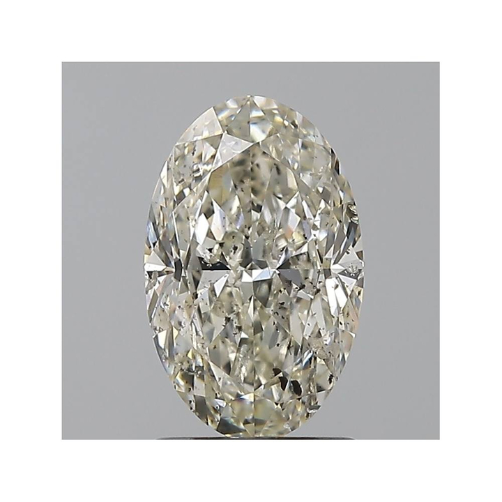 1.50 Carat Oval Loose Diamond, L, SI2, Super Ideal, GIA Certified | Thumbnail