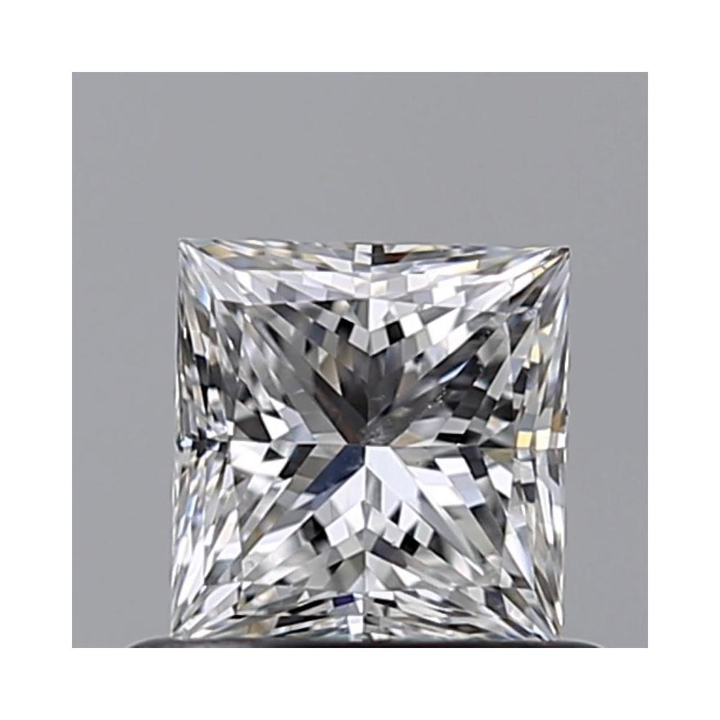 0.61 Carat Princess Loose Diamond, E, VS2, Ideal, GIA Certified | Thumbnail