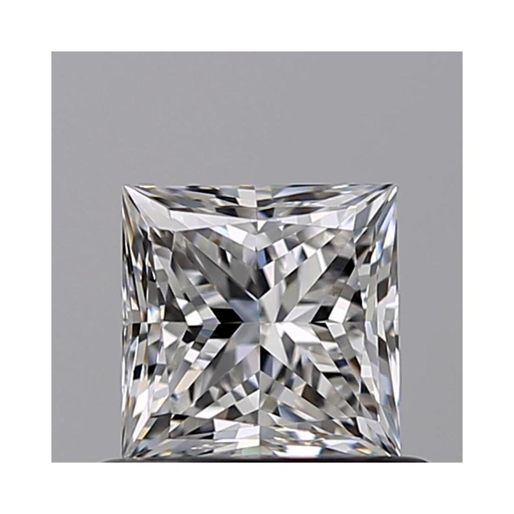 0.60 Carat Princess Loose Diamond, E, VVS2, Ideal, GIA Certified