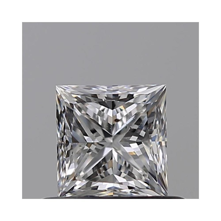 0.50 Carat Princess Loose Diamond, E, SI1, Excellent, GIA Certified | Thumbnail