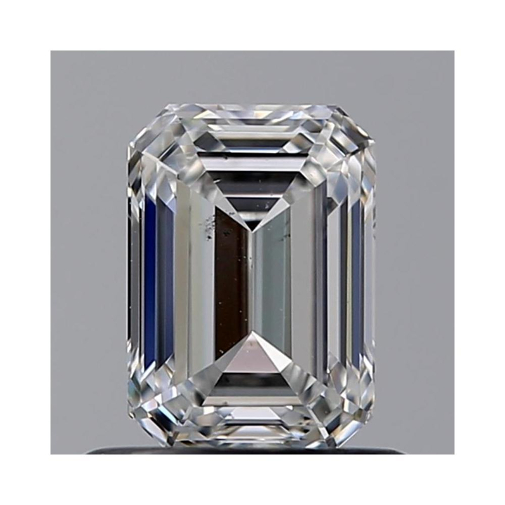 0.70 Carat Emerald Loose Diamond, F, SI1, Super Ideal, GIA Certified