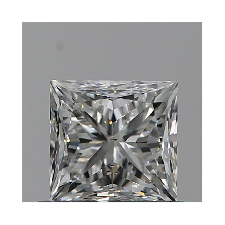0.53 Carat Princess Loose Diamond, I, SI1, Excellent, GIA Certified