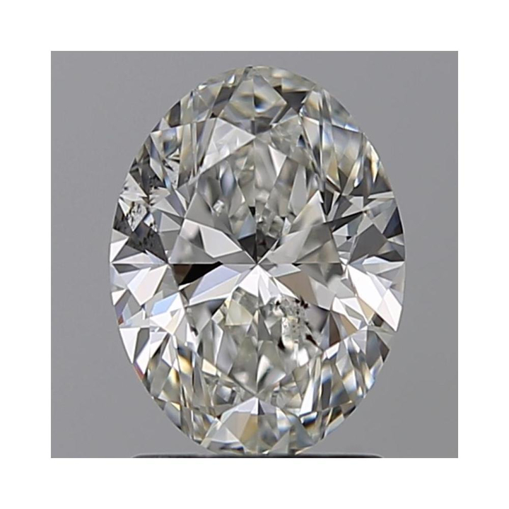 1.50 Carat Oval Loose Diamond, G, SI1, Super Ideal, GIA Certified