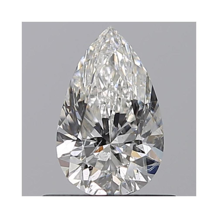 0.70 Carat Pear Loose Diamond, F, SI2, Very Good, GIA Certified