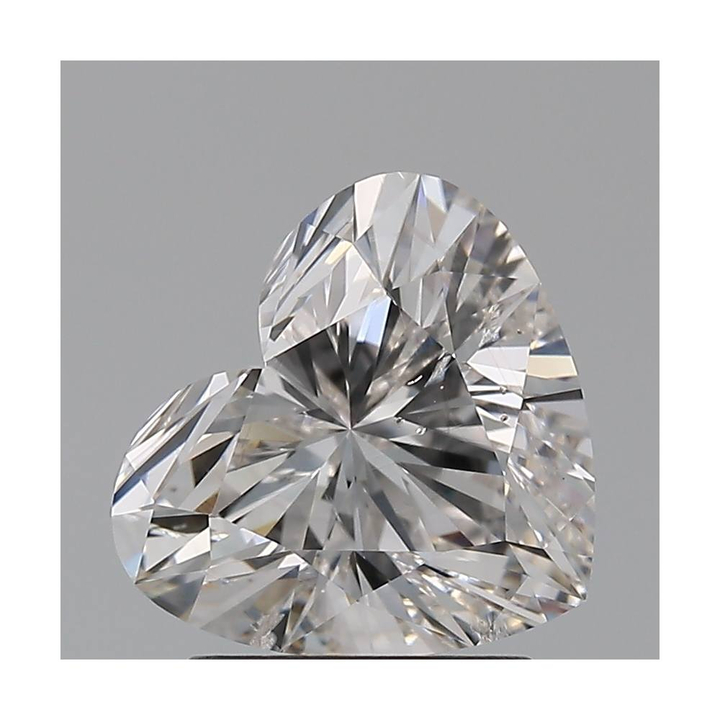 1.70 Carat Heart Loose Diamond, H, SI2, Super Ideal, GIA Certified | Thumbnail
