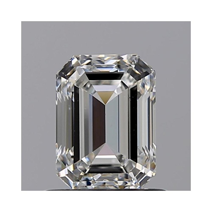 0.80 Carat Emerald Loose Diamond, F, VS2, Ideal, GIA Certified | Thumbnail