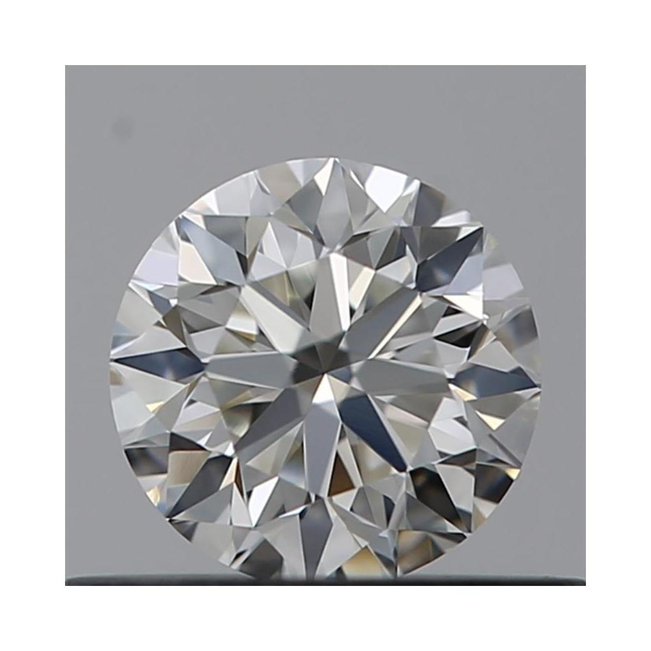 0.46 Carat Round Loose Diamond, I, VVS2, Excellent, GIA Certified