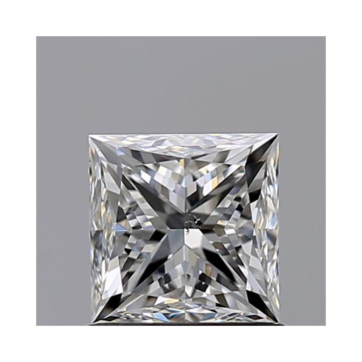 1.01 Carat Princess Loose Diamond, G, SI1, Excellent, GIA Certified | Thumbnail