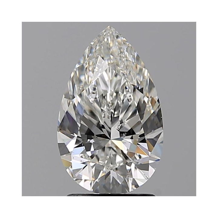 2.00 Carat Pear Loose Diamond, G, SI1, Ideal, GIA Certified