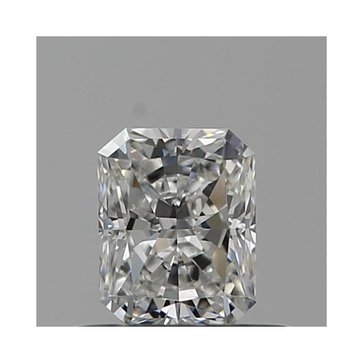 0.50 Carat Radiant Loose Diamond, F, VVS1, Excellent, GIA Certified
