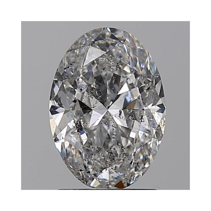 2.00 Carat Oval Loose Diamond, F, I1, Super Ideal, GIA Certified | Thumbnail