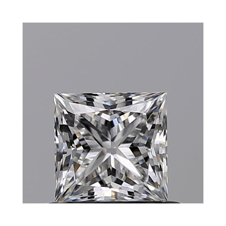 0.61 Carat Princess Loose Diamond, E, IF, Ideal, GIA Certified