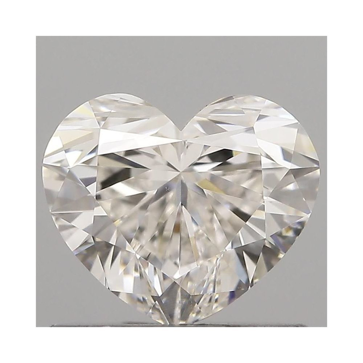 0.77 Carat Heart Loose Diamond, H, VVS1, Super Ideal, GIA Certified | Thumbnail