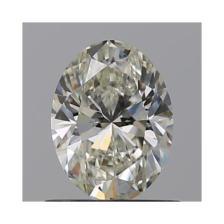 0.81 Carat Oval Loose Diamond, J, VS2, Ideal, GIA Certified