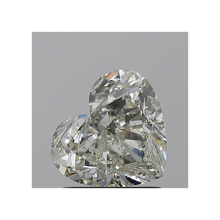 1.50 Carat Heart Loose Diamond, J, SI2, Super Ideal, GIA Certified