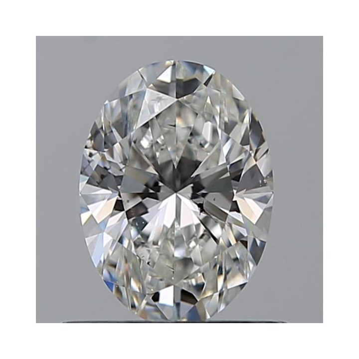 0.70 Carat Oval Loose Diamond, G, SI2, Ideal, GIA Certified