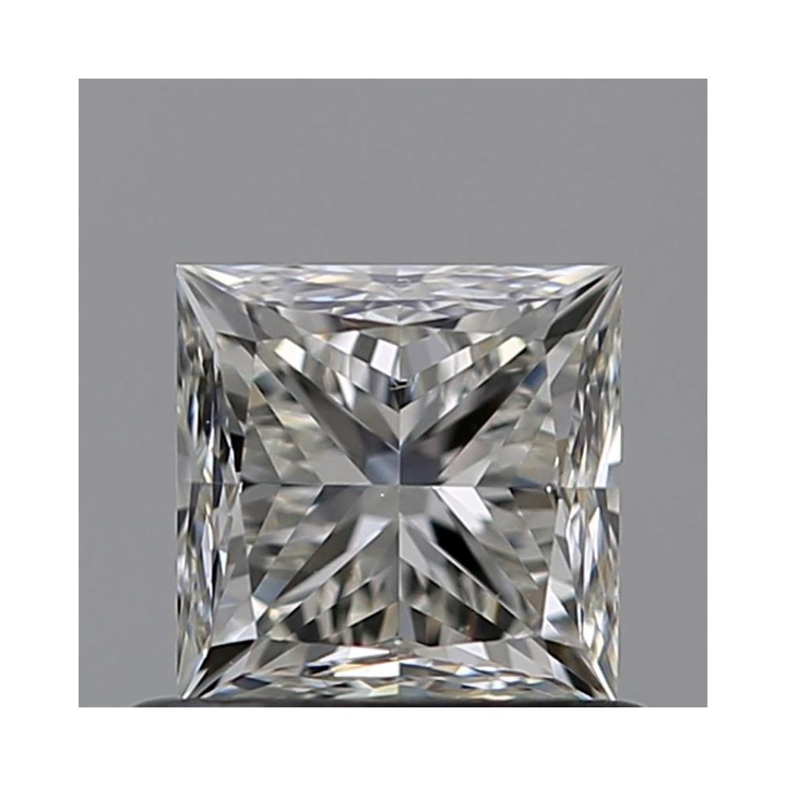 0.70 Carat Princess Loose Diamond, I, VS2, Ideal, GIA Certified