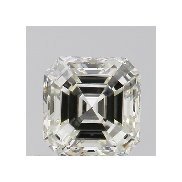 0.74 Carat Asscher Loose Diamond, J, SI1, Ideal, GIA Certified