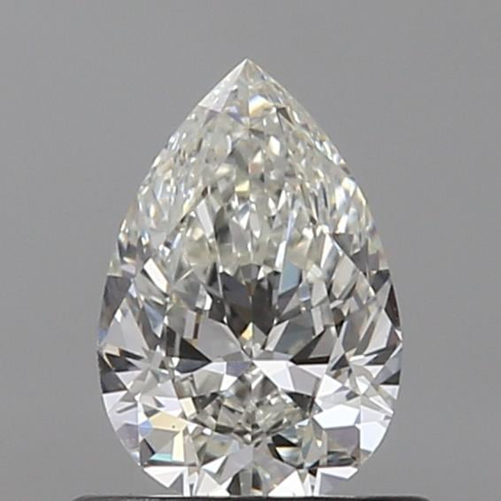0.53 Carat Pear Loose Diamond, I, VVS1, Ideal, GIA Certified