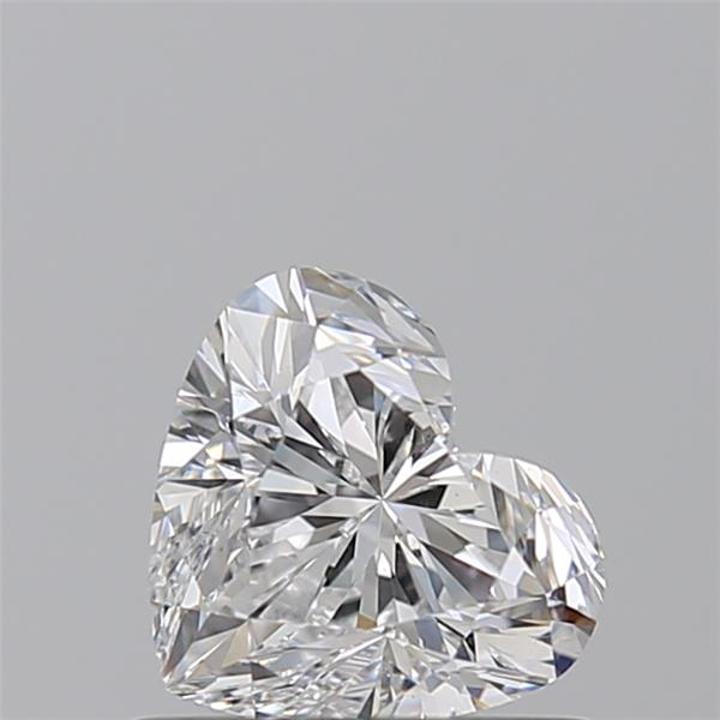 0.82 Carat Heart Loose Diamond, D, VS1, Super Ideal, GIA Certified | Thumbnail