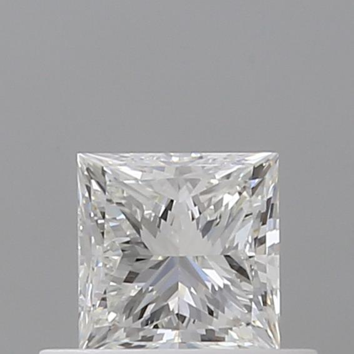 0.52 Carat Princess Loose Diamond, H, VVS1, Ideal, GIA Certified | Thumbnail