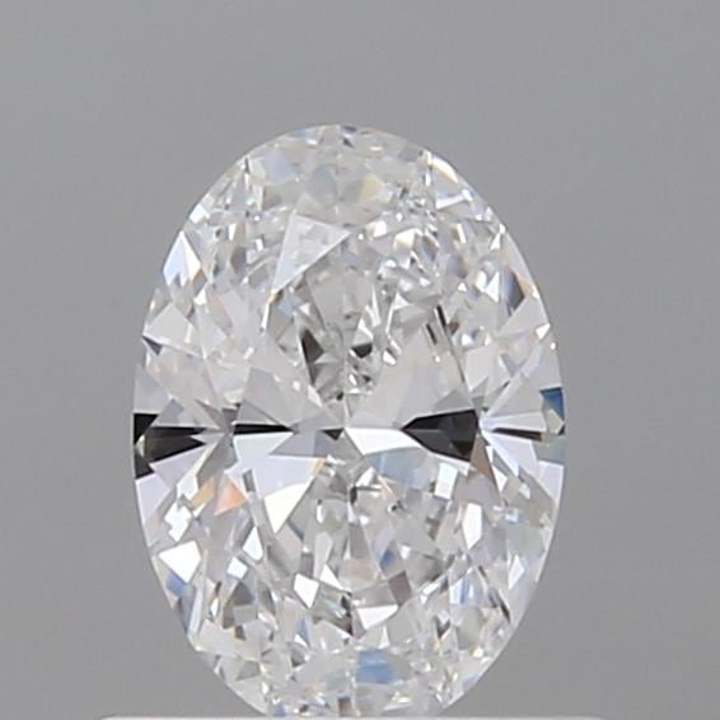 0.50 Carat Oval Loose Diamond, D, VVS2, Super Ideal, GIA Certified | Thumbnail