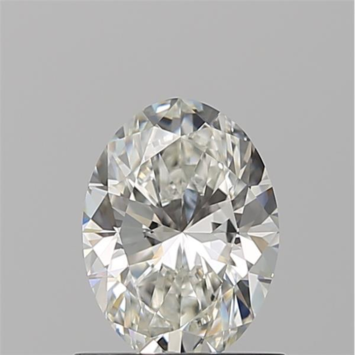 0.91 Carat Oval Loose Diamond, H, VS1, Super Ideal, GIA Certified