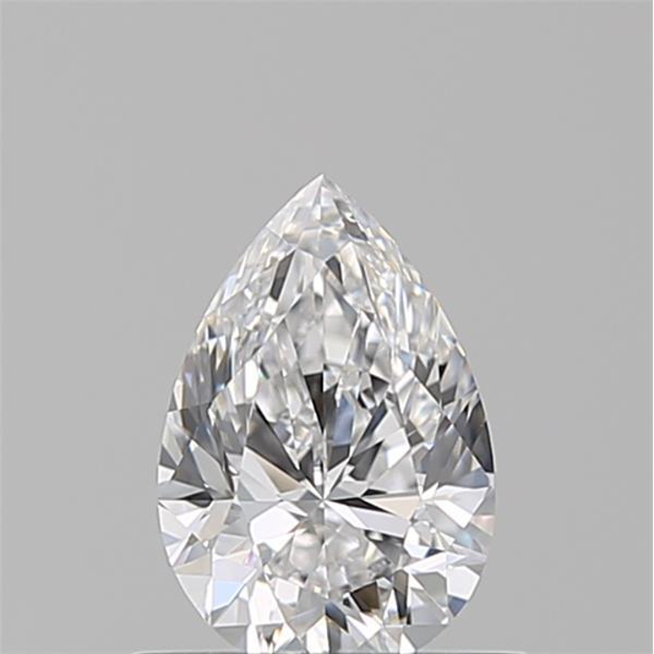 0.72 Carat Pear Loose Diamond, D, VVS2, Ideal, GIA Certified