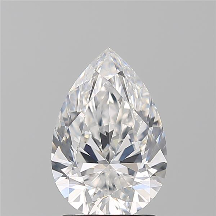 1.70 Carat Pear Loose Diamond, D, VS2, Super Ideal, GIA Certified