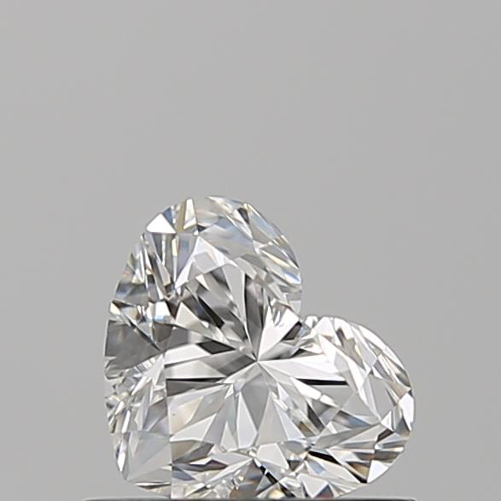 0.70 Carat Heart Loose Diamond, F, VS1, Ideal, GIA Certified | Thumbnail