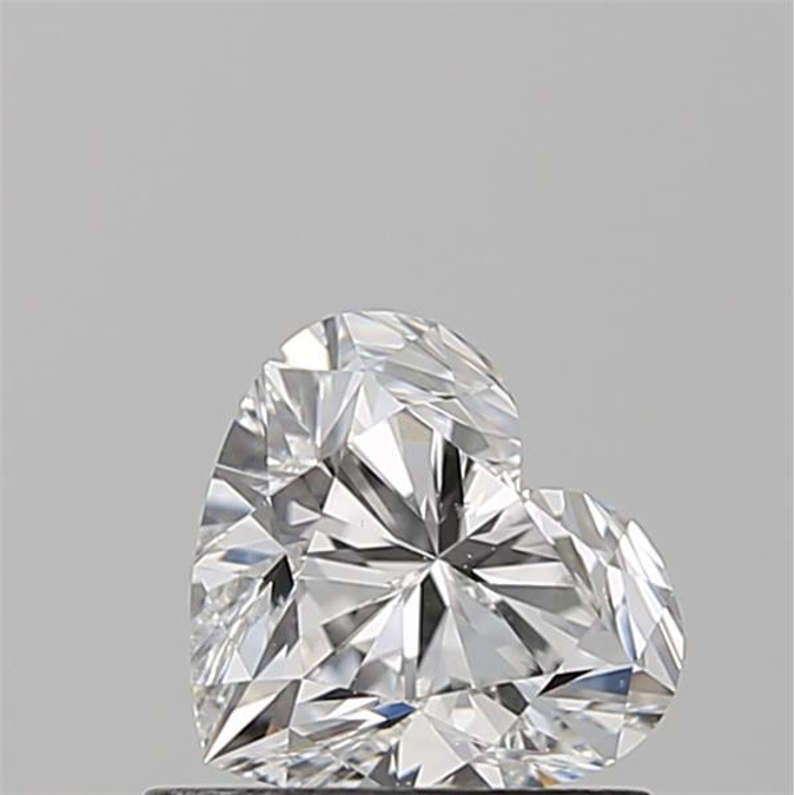 0.82 Carat Heart Loose Diamond, E, VS2, Super Ideal, GIA Certified | Thumbnail