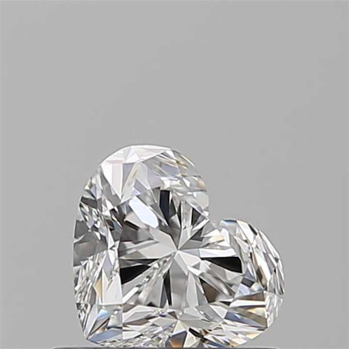 0.72 Carat Heart Loose Diamond, E, IF, Super Ideal, GIA Certified | Thumbnail