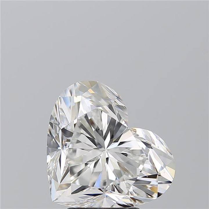 4.10 Carat Heart Loose Diamond, E, VS2, Super Ideal, GIA Certified | Thumbnail