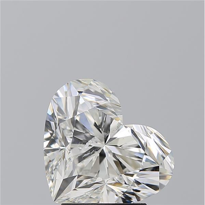 3.01 Carat Heart Loose Diamond, H, SI2, Super Ideal, GIA Certified